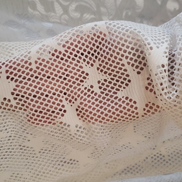 Sand & Spirit NWT white mesh with stars size medium beach pants - Picture 3 of 4